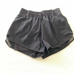 Black workout shorts